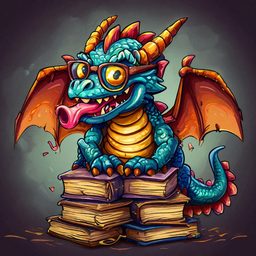Книжный Дракон Закладочник